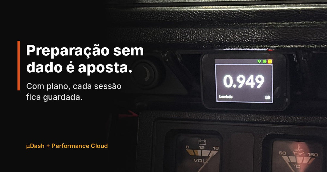 µDash Pro Tune instalado em um Passat