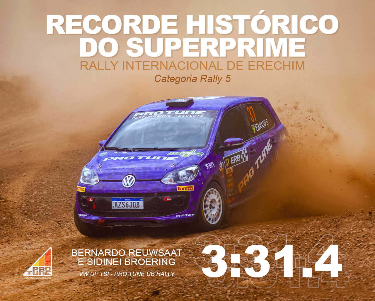 Pro Tune UB Rally Erechim Rally Brasil 2026