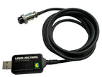 Cabo USB-Serial — conector USB do lado do computador para Pro Tune Workbench PRO