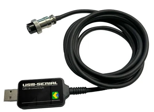 Cabo de Comunicação USB-Serial isolado Pro Tune (PN 800.2002.00) — vista geral do conjunto