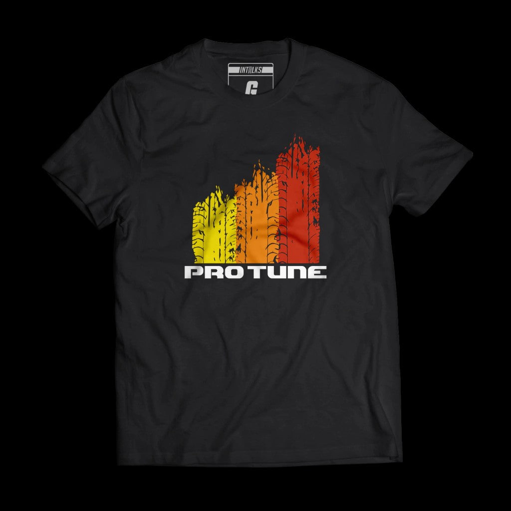 Camiseta Pro Tune Rastro de Pneu - Preta