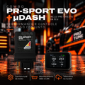 Combo ECU PR-Sport EVO + µDash + pré-chicote Pro Tune