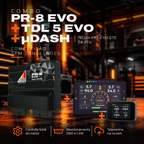 Combo ECU PR-8 EVO + TDL 5 EVO + µDash + pré-chicote Pro Tune