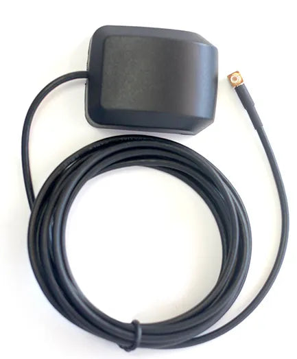 Antena GPS externa Pro Tune para TDL 4.3 e TDL 5.6 — alimentação 3,3 V fornecida pelo dash logger